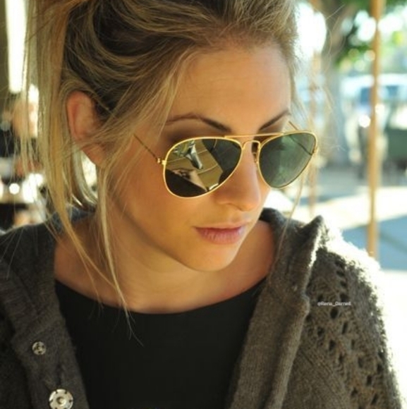 Ray-Ban Aviator RB3025 Green Lens New - Picture 13 of 16